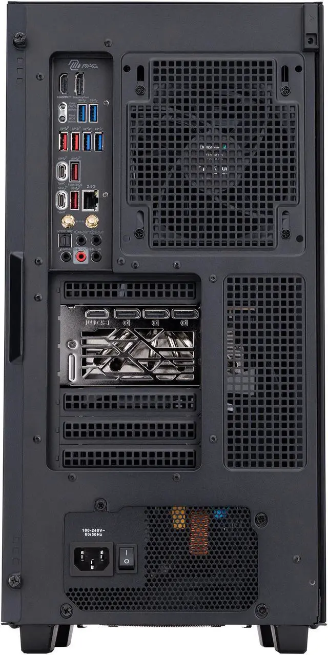 Alt view image 5 of 8 - ABS Vortex Aqua Pro AI PC - Windows 11 Pro - Intel i9 14900KF - GeForce RTX 4090 - DLSS 3 - AI-Powered Performance - 128GB DDR5 6000MHz - 2x2TB M.2 NVMe SSD - ABSAI14900KF40902