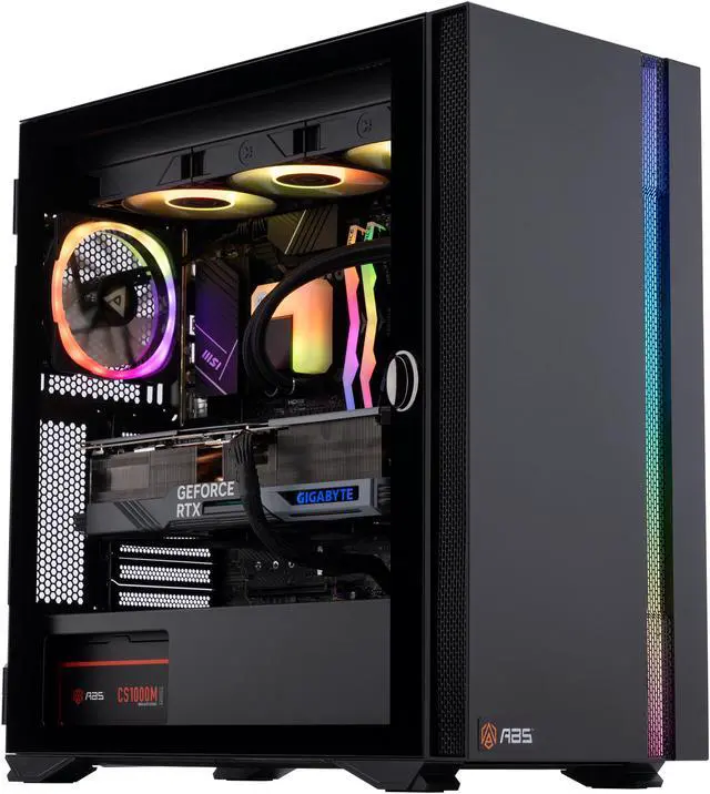 Main image of ABS Vortex-X Aqua High Performance Gaming PC - Windows 11 - Intel i9 14900KF - GeForce RTX 4090 - DLSS 3.5 - AI-Powered Performance - 32GB DDR5 6000MHz - 2TB M.2 NVMe SSD - VXA14900KF4090
