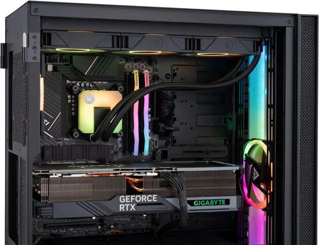 Alt view image 6 of 8 - ABS Vortex-X Aqua High Performance Gaming PC - Windows 11 - Intel i9 14900KF - GeForce RTX 4090 - DLSS 3.5 - AI-Powered Performance - 32GB DDR5 6000MHz - 2TB M.2 NVMe SSD - VXA14900KF4090