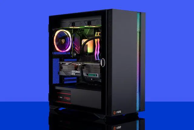 Alt view image 8 of 8 - ABS Vortex-X Aqua High Performance Gaming PC - Windows 11 - Intel i9 14900KF - GeForce RTX 4090 - DLSS 3.5 - AI-Powered Performance - 32GB DDR5 6000MHz - 2TB M.2 NVMe SSD - VXA14900KF4090