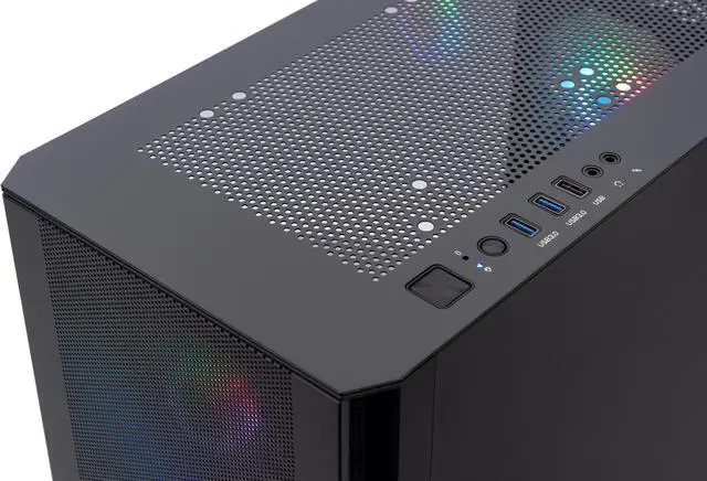 Alt view image 4 of 8 - ABS Aquilon Ruby Gaming PC – Windows 11 – AMD Ryzen 7600 – GeForce RTX 4060 Ti 8GB – DLSS 3.5 - AI-Powered Performance - 32GB DDR5 6000MHz - 1TB M.2 NVMe SSD – AR76004060ti
