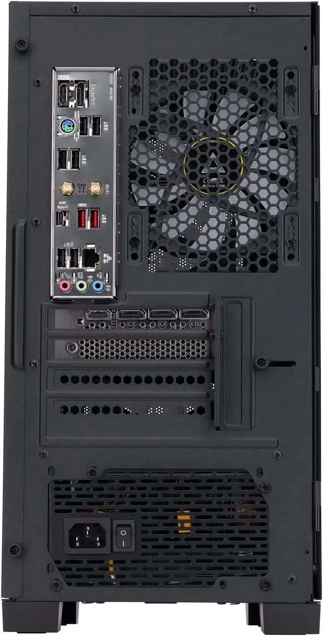 Alt view image 5 of 8 - ABS Aquilon Ruby Gaming PC – Windows 11 – AMD Ryzen 7600 – GeForce RTX 4060 Ti 8GB – DLSS 3.5 - AI-Powered Performance - 32GB DDR5 6000MHz - 1TB M.2 NVMe SSD – AR76004060ti