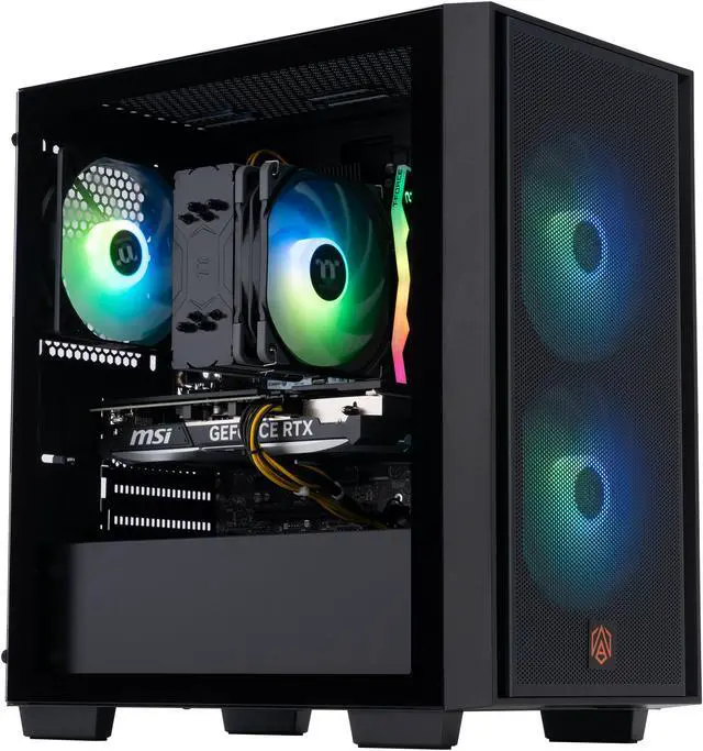Main image of ABS Orkan Aqua Gaming PC - Windows 11 - Intel i7 14700F - GeForce RTX 4070 - DLSS 3.5 - AI-Powered Performance - 32GB DDR5 6000MHz - 1TB M.2 NVMe SSD - OA14700F4070