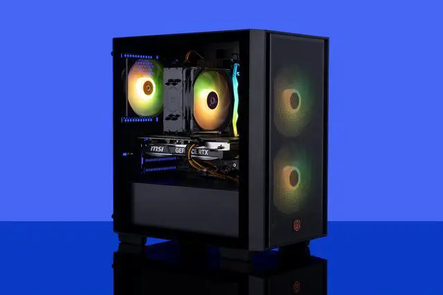 Alt view image 8 of 8 - ABS Orkan Aqua Gaming PC - Windows 11 - Intel i7 14700F - GeForce RTX 4070 - DLSS 3.5 - AI-Powered Performance - 32GB DDR5 6000MHz - 1TB M.2 NVMe SSD - OA14700F4070