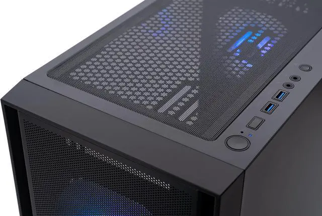 Alt view image 4 of 8 - ABS Orkan Aqua Gaming PC - Windows 11 - Intel i5 13400F - GeForce RTX 4060 8GB - DLSS 3 - AI-Powered Performance - 32GB DDR4 3200MHz - 1TB M.2 NVMe SSD - OA13400F4060
