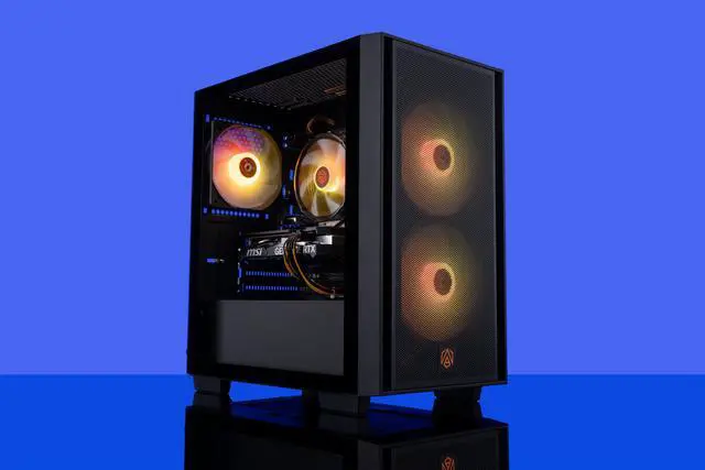 Alt view image 8 of 8 - ABS Orkan Aqua Gaming PC - Windows 11 - Intel i5 13400F - GeForce RTX 4060 8GB - DLSS 3 - AI-Powered Performance - 32GB DDR4 3200MHz - 1TB M.2 NVMe SSD - OA13400F4060
