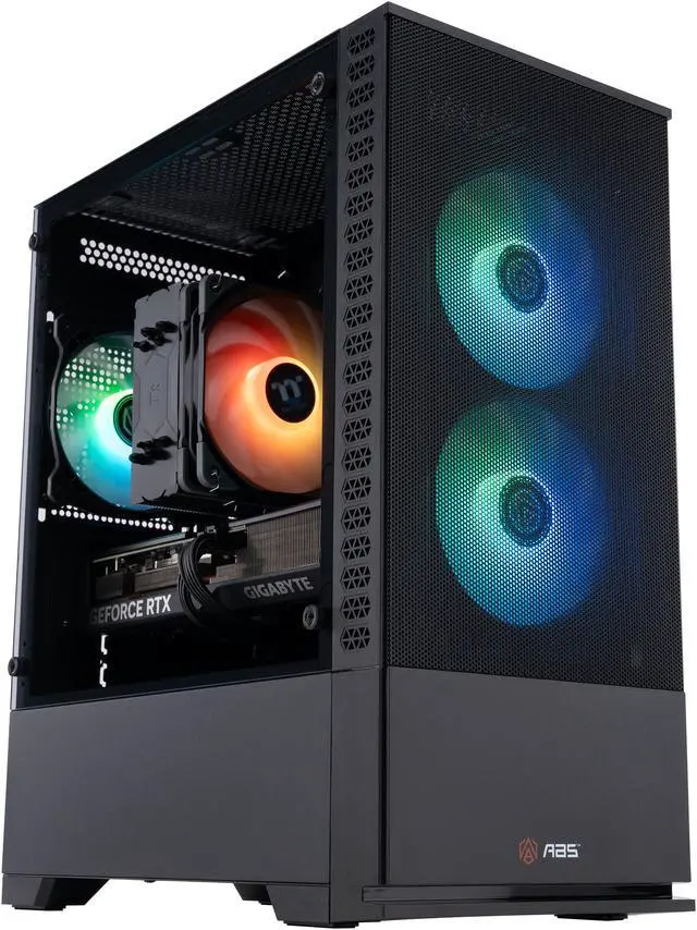 Main image of ABS Cyclone Aqua Gaming PC - Windows 11 - Intel i5 13400F - GeForce RTX 4070 - DLSS 3.5 - AI-Powered Performance - 32GB DDR5 6000MHz - 1TB M.2 NVMe SSD - CA13400F40703