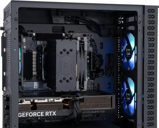 Alt view image 6 of 8 - ABS Cyclone Aqua Gaming PC - Windows 11 - Intel i5 13400F - GeForce RTX 4070 - DLSS 3.5 - AI-Powered Performance - 32GB DDR5 6000MHz - 1TB M.2 NVMe SSD - CA13400F40703