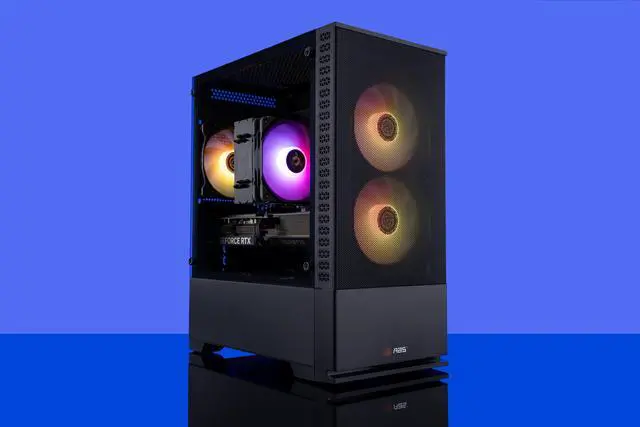 Alt view image 8 of 8 - ABS Cyclone Aqua Gaming PC - Windows 11 - Intel i5 13400F - GeForce RTX 4070 - DLSS 3.5 - AI-Powered Performance - 32GB DDR5 6000MHz - 1TB M.2 NVMe SSD - CA13400F40703