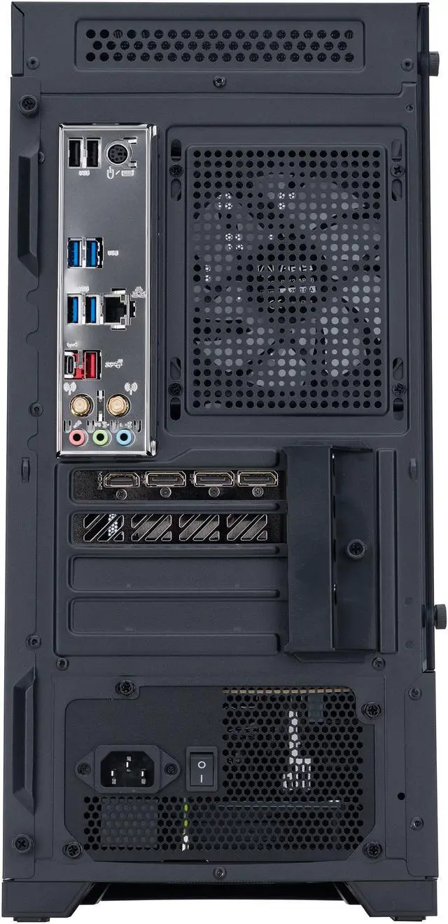 Alt view image 5 of 8 - ABS Cyclone Aqua Gaming PC - Intel i5 14400F - GeForce RTX 4070 - DLSS 3.5 - AI-Powered Performance - 32GB DDR5 6000MHz - 1TB M.2 NVMe SSD - CA14400F4070