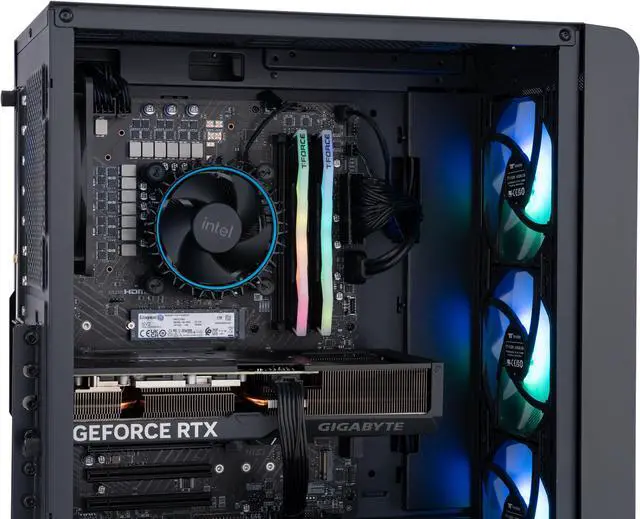 Alt view image 6 of 8 - ABS Stratos Aqua Gaming PC - Windows 11 - Intel i5 14400F - GeForce RTX 4070 Super - DLSS 3.5 - AI-Powered Performance - 32GB DDR5 6000MHz - 1TB M.2 NVMe SSD - SA14400F4070S