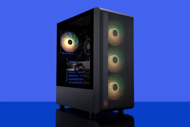 Alt view image 8 of 8 - ABS Stratos Aqua Gaming PC - Windows 11 - Intel i5 14400F - GeForce RTX 4070 Super - DLSS 3.5 - AI-Powered Performance - 32GB DDR5 6000MHz - 1TB M.2 NVMe SSD - SA14400F4070S