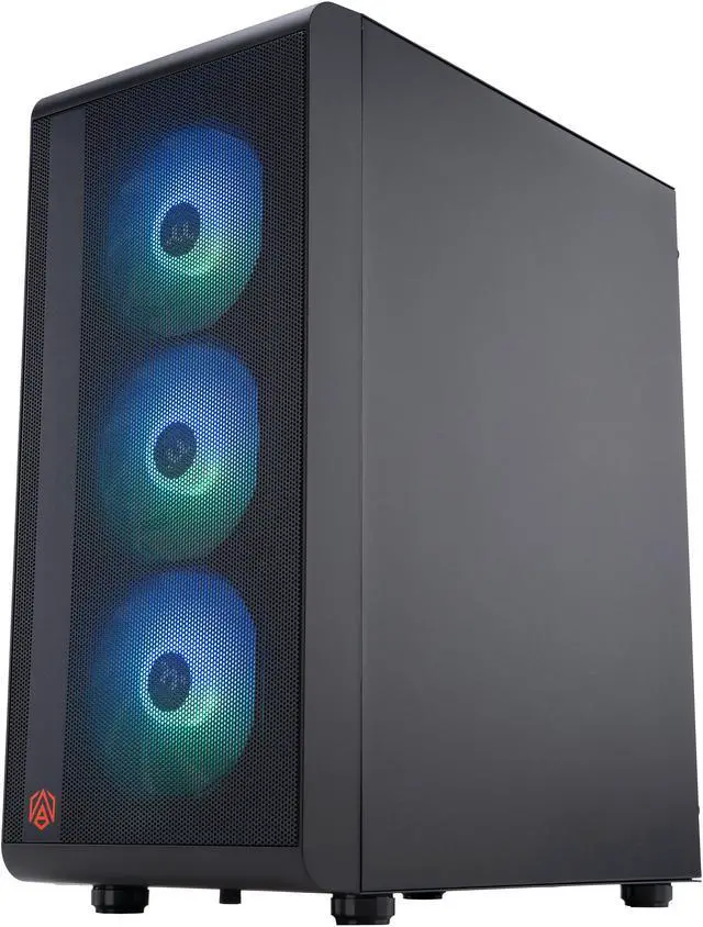 Alt view image 7 of 8 - ABS Stratos Ruby Gaming PC - Windows 11 - Ryzen 5 7600X - GeForce RTX 4070 - DLSS 3.5 - AI-Powered Performance - 16GB DDR5 5600MHz - 1TB M.2 NVMe SSD - SR7600X4070