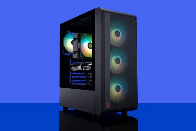 Alt view image 8 of 8 - ABS Stratos Ruby Gaming PC - Windows 11 - Ryzen 5 7600X - GeForce RTX 4070 - DLSS 3.5 - AI-Powered Performance - 16GB DDR5 5600MHz - 1TB M.2 NVMe SSD - SR7600X4070