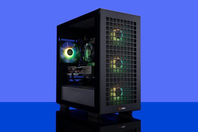 Alt view image 8 of 8 - ABS Aeolian-M Aqua Gaming PC - Windows 11 - Intel i5 14400F - GeForce RTX 4070 Super - DLSS 3.5 - AI-Powered Performance - 32GB DDR4 3200MHz - 1TB M.2 NVMe SSD - AMA14400F4070S