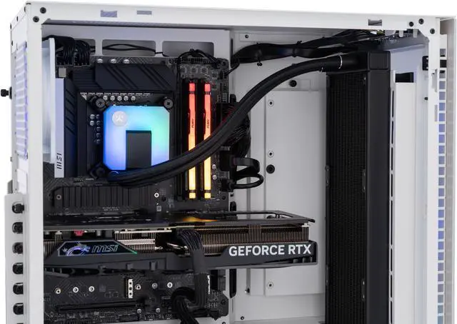 Alt view image 6 of 8 - ABS Tempest Aqua Gaming PC - Windows 11 - Intel i9 13900K - GeForce RTX 4070 Ti Super - DLSS 3 - AI-Powered Performance - 32GB DDR5 5600MHz - 1TB M.2 NVMe SSD - TA13900K4070TIS