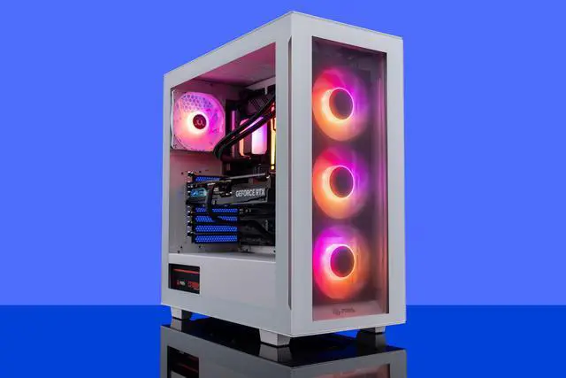 Alt view image 8 of 8 - ABS Tempest Aqua Gaming PC - Windows 11 - Intel i9 13900K - GeForce RTX 4070 Ti Super - DLSS 3 - AI-Powered Performance - 32GB DDR5 5600MHz - 1TB M.2 NVMe SSD - TA13900K4070TIS