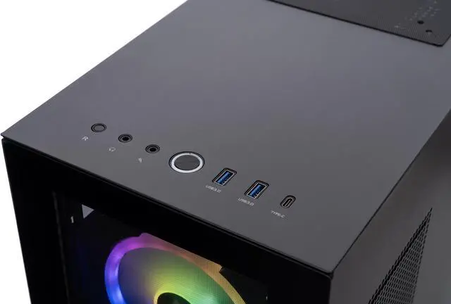 Alt view image 4 of 8 - ABS Tempest Aqua High Performance Gaming PC – Intel i7 14700F - GeForce RTX 4070 Ti Super – DLSS 3.5 - AI-Powered Performance - 32GB DDR5 6000MHz - 1TB M.2 NVMe SSD – TA14700F4070TIS