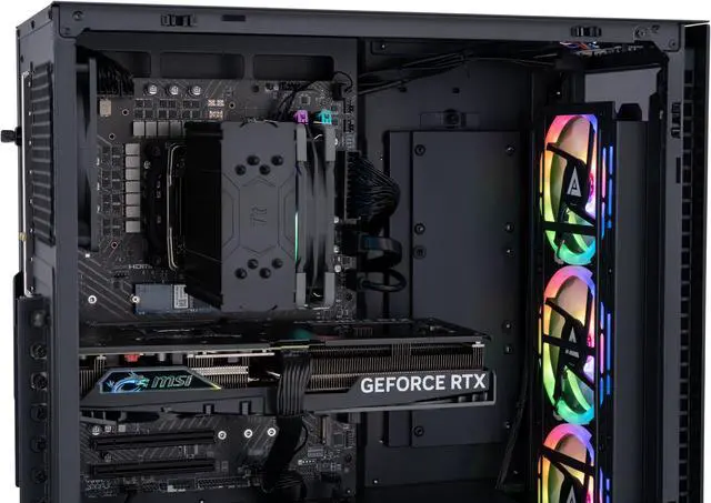Alt view image 6 of 8 - ABS Tempest Aqua High Performance Gaming PC – Intel i7 14700F - GeForce RTX 4070 Ti Super – DLSS 3.5 - AI-Powered Performance - 32GB DDR5 6000MHz - 1TB M.2 NVMe SSD – TA14700F4070TIS