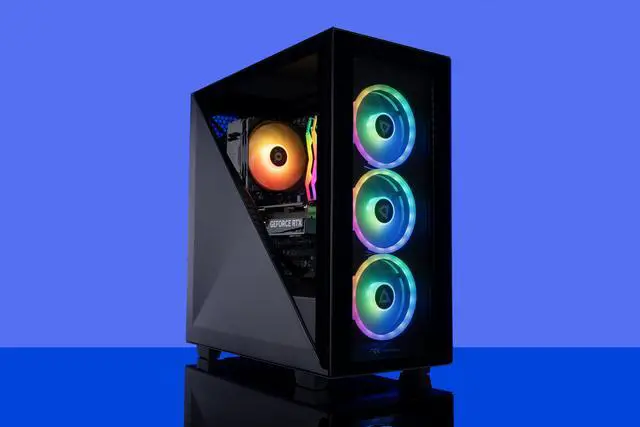 Alt view image 8 of 8 - ABS Tempest Aqua High Performance Gaming PC – Intel i7 14700F - GeForce RTX 4070 Ti Super – DLSS 3.5 - AI-Powered Performance - 32GB DDR5 6000MHz - 1TB M.2 NVMe SSD – TA14700F4070TIS