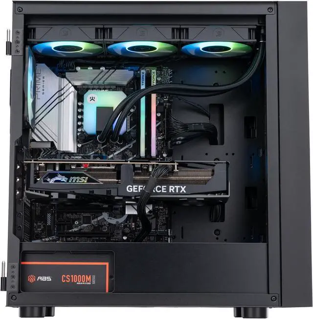 Alt view image 3 of 8 - ABS Eurus Pro Ubuntu Linux Developer Workstation - Intel i7 14700F - GeForce RTX 4080 Super - DLSS 3.5 - AI-Powered Performance - 64GB DDR5 4800MHz - 2TB M.2 NVMe SSD - EAI14700F4080S