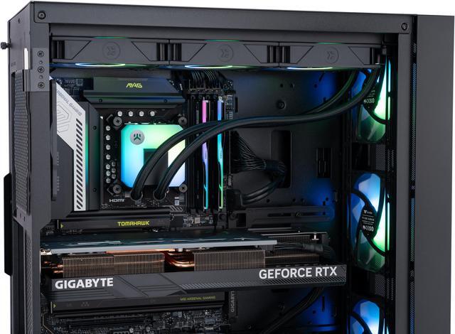 Alt view image 6 of 8 - ABS Eurus Aqua Gaming PC – Windows 11 - Intel Core Ultra 9 285K – GeForce RTX 4090 – DLSS 3.5 - AI-Powered Performance - 32GB DDR5 7200MHz - 2TB NVMe SSD – EA285K4090