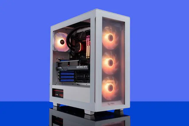 Alt view image 8 of 8 - ABS Tempest Aqua Gaming PC - Windows 11 - Intel i9 14900KF – GeForce RTX 4080  Super - DLSS 3.5 - AI-Powered Performance - 32GB DDR5 5600MHz - 2TB M.2 NVMe SSD - TA14900KF4080S2