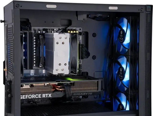 Alt view image 6 of 8 - ABS Aeolian-M Ruby Gaming PC – Windows 11 - Ryzen 7 7700X – GeForce RTX 4070 TI Super 16G – DLSS 3.5 - AI-Powered Performance - 32GB DDR5 5600MHz - 1TB M.2 NVMe SSD – AMR7700X4070TIS