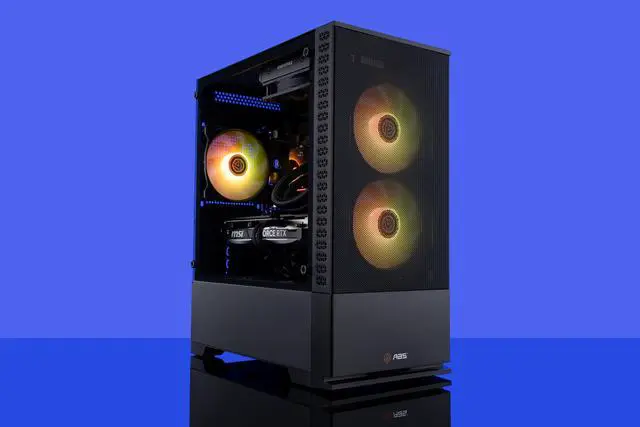 Alt view image 8 of 8 - ABS Cyclone Aqua Gaming PC - Windows 11 - Intel i7 14700F - GeForce RTX 4070 Super 12G - DLSS 3.5 - AI-Powered Performance - 32GB DDR5 5600MHz - 2TB M.2 NVMe SSD - CA14700F4070S