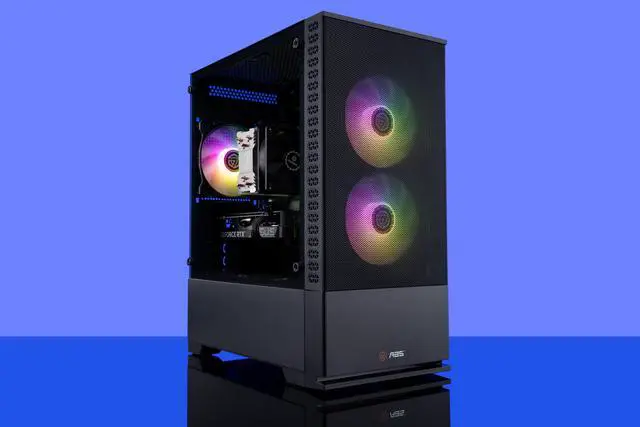 Alt view image 9 of 9 - ABS Cyclone Aqua Gaming PC Powered by Asus - Windows 11 - Intel i5 13400F - GeForce RTX 4060 8GB - DLSS 3 - AI-Powered Performance - 32GB DDR4 3200MHz - 1TB M.2 NVMe SSD - CA13400F40602
