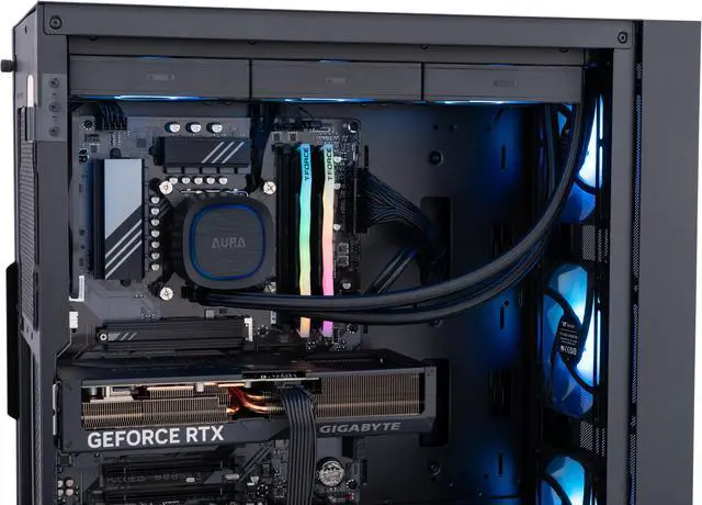 Alt view image 6 of 8 - ABS Eurus Aqua Gaming PC - Intel i7 14700KF - GeForce RTX 4070 TI Super - DLSS 3.5 - AI-Powered Performance - 32GB DDR5 6000MHz - 1TB M.2 NVMe SSD - EA14700KF4070TIS