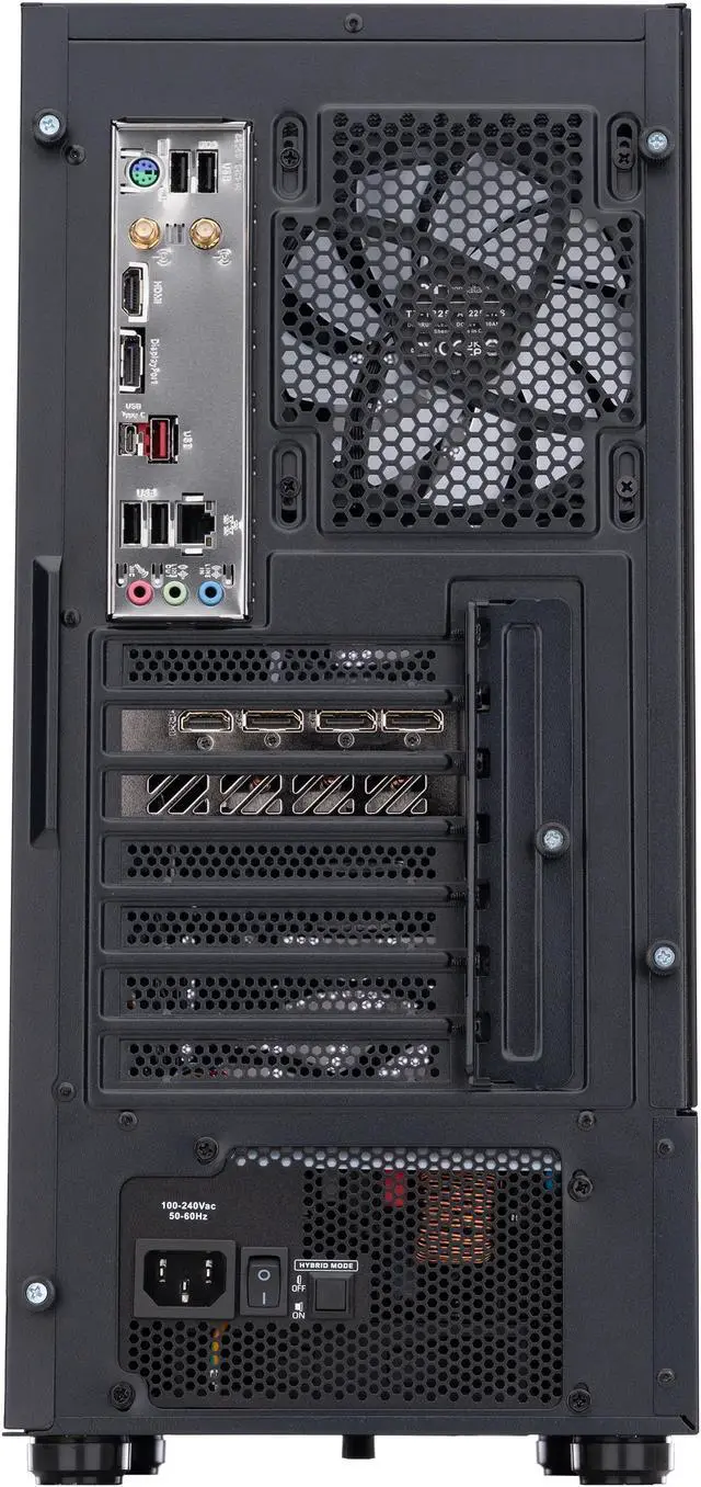 Alt view image 6 of 9 - ABS Stratos Obsidian Gaming PC - Windows 11 Home - Intel i5 14400F - GeForce 4070 Super - DLSS 3.5 - AI-Powered Performance - 32GB DDR5 6000MHz - 1TB M.2 NVMe SSD - SA14400F4070S2