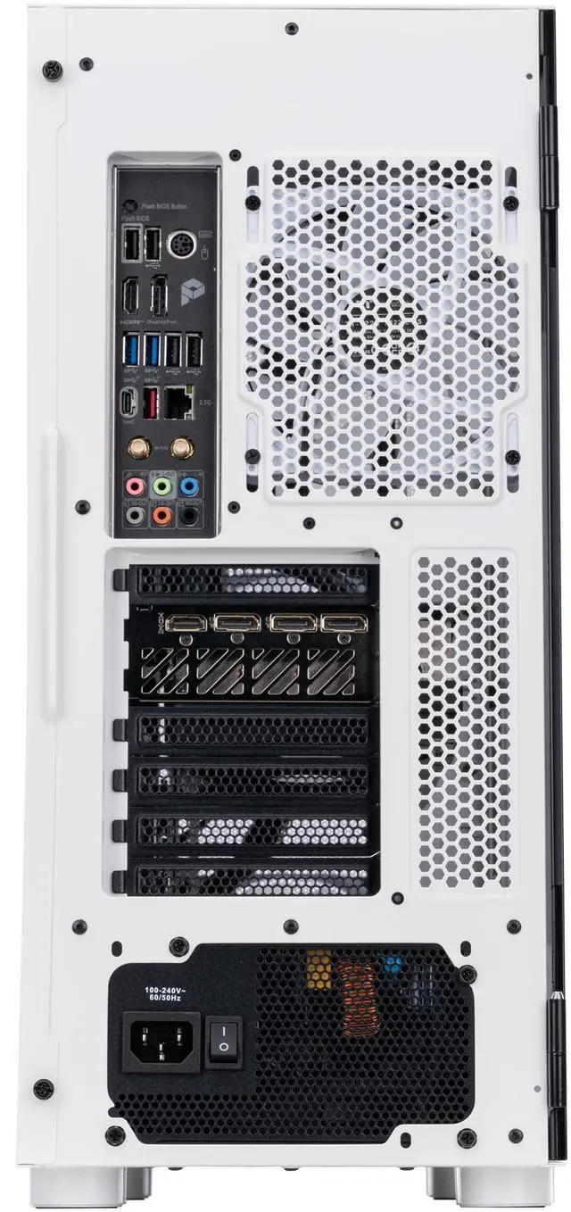 Alt view image 5 of 8 - ABS Eurus Aqua Gaming PC - Intel i9 14900KF - GeForce RTX 4080 Super - DLSS 3.5 - AI-Powered Performance - 32GB DDR5 5600MHz - 2TB M.2 NVMe SSD - EA14900KF4080S3