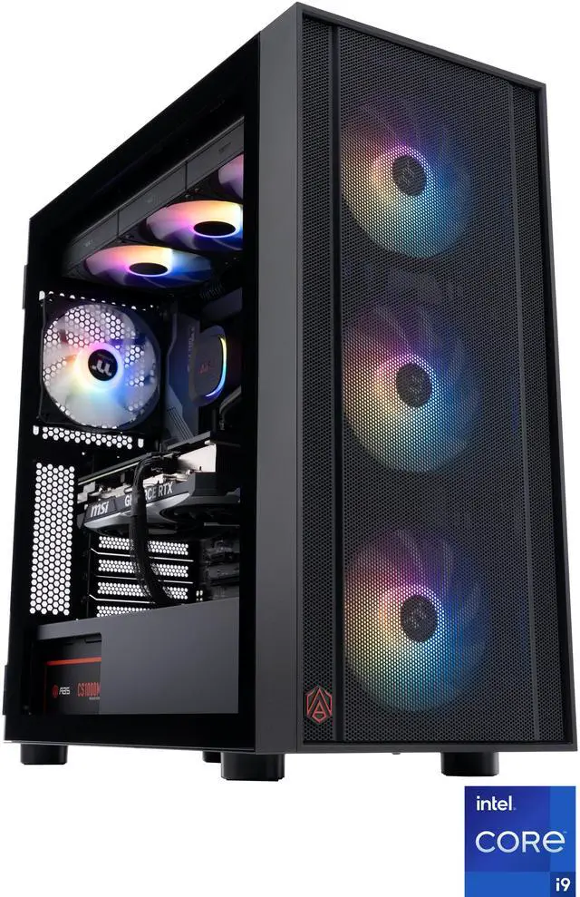 Main image of ABS Eurus Aqua Gaming PC - Windows 11 Home - Intel i9 14900KF - GeForce RTX 4070 Ti SUPER 16G - DLSS 3.5 - AI-Powered Performance - 32GB DDR5 6000MHz - 1TB M.2 NVMe SSD - EA14900KF4070TIS