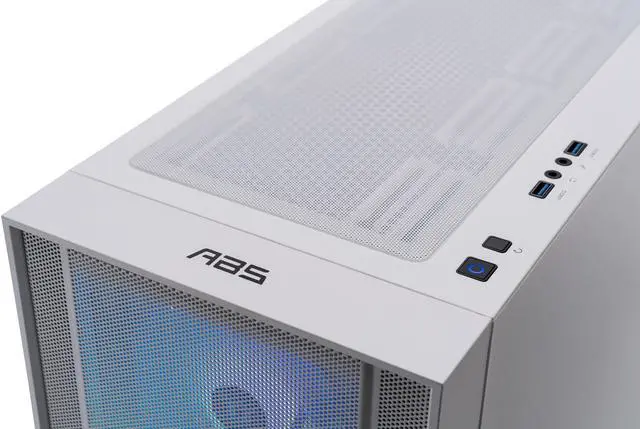 Alt view image 4 of 8 - ABS Eurus Aqua Gaming PC - Intel i9 14900KF - GeForce RTX 4070 - DLSS 3.5 - AI-Powered Performance - 32GB DDR5 6000MHz - 2TB M.2 NVMe SSD - EA14900KF4070