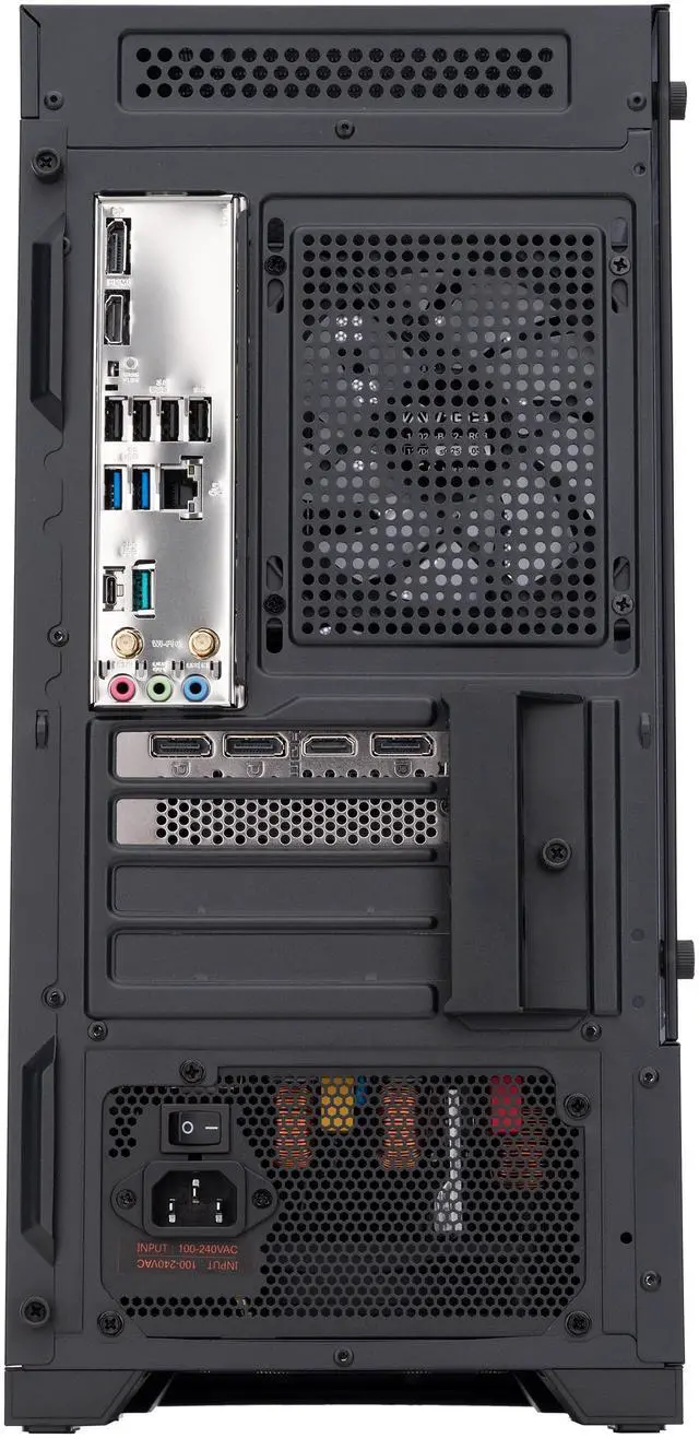 Alt view image 6 of 9 - ABS Cyclone Gaming PC - Windows 11 Home - AMD Ryzen 5 7600 - RTX 4060 8G - DLSS 3.5 - AI-Powered Performance - 32GB DDR5 6000MHz - 1TB M.2 NVMe SSD - CR760040602