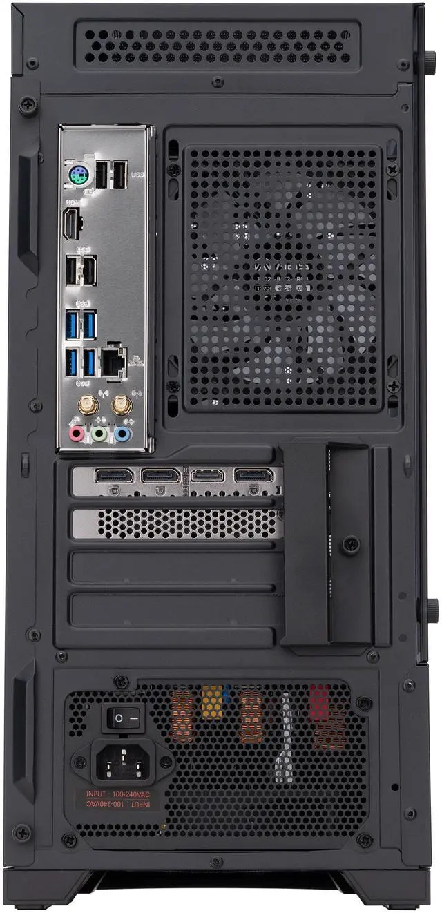 Alt view image 6 of 9 - ABS Cyclone Aqua Gaming PC - Windows 11 Home - Intel Core i5-14400F - GeForce RTX 4060 - DLSS 3 - AI-Powered Performance - 32GB DDR4 3200 - 1TB M.2 NVMe SSD - CA14400F40602
