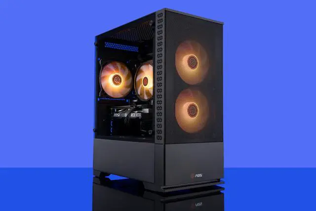Alt view image 9 of 9 - ABS Cyclone Aqua Gaming PC - Windows 11 Home - Intel Core i5-14400F - GeForce RTX 4060 - DLSS 3 - AI-Powered Performance - 32GB DDR4 3200 - 1TB M.2 NVMe SSD - CA14400F40602
