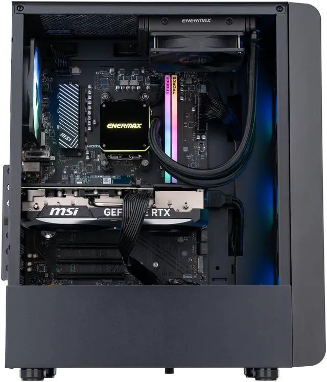 Alt view image 4 of 9 - ABS Stratos Ruby Gaming PC - Windows 11 Home - AMD Ryzen 7 7700X - NVIDIA GeForce RTX 4070 Ti Super - 32GB DDR5 6000 - 1TB M.2 NVMe SSD - SR7700X4070TIS2