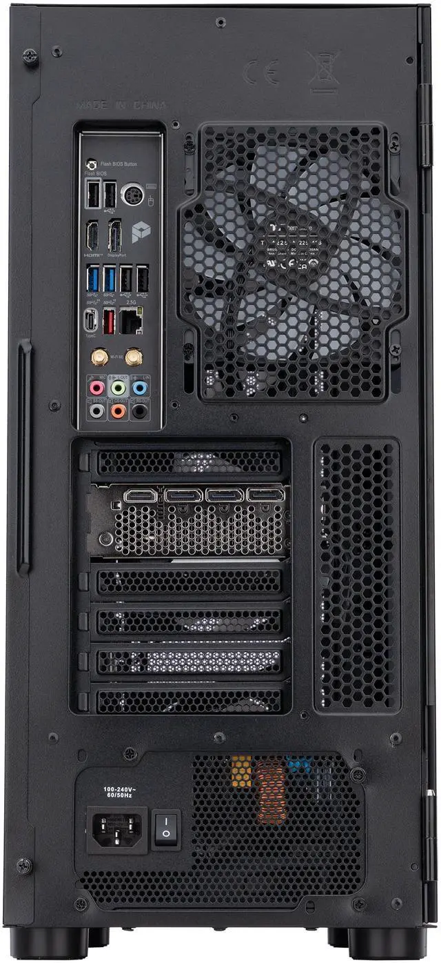 Alt view image 6 of 9 - ABS Eurus Aqua Gaming PC - Windows 11 Home - Intel Core i9-14900KF - GeForce RTX 4070 Ti SUPER - DLSS 3 - AI-Powered Performance - 32GB DDR5 6000 - 1TB M.2 NVMe SSD - EA14900KF4070TIS2