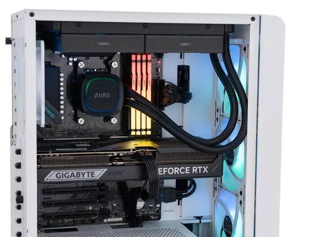 Alt view image 7 of 8 - ABS Stratos Ruby Gaming PC - Windows 11 Home - AMD Ryzen 7 9800X3D - GeForce RTX 5070Ti - DLSS 4 - AI-Powered Performance - 32GB DDR5 5600 - 2TB M.2 NVMe SSD - SR9800X3D5070TI