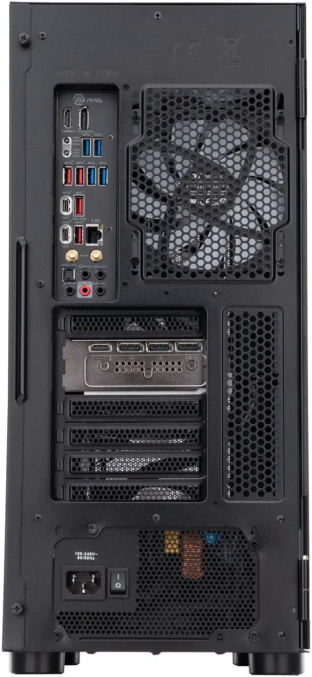 Alt view image 6 of 8 - ABS Eurus Aqua Gaming PC - Windows 11 Home - Intel i9-14900KF - GeForce RTX 5080 16GB - DLSS 4 - AI-Powered Performance - 32GB DDR5 6000 - 2TB M.2 NVMe SSD - EA14900KF5080