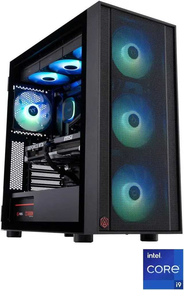 Main image of ABS Eurus Aqua Gaming PC - Windows 11 Home - Intel i9-14900KF - GeForce RTX 5080 16GB - DLSS 4 - AI-Powered Performance - 32GB DDR5 6000 - 2TB M.2 NVMe SSD - EA14900KF5080