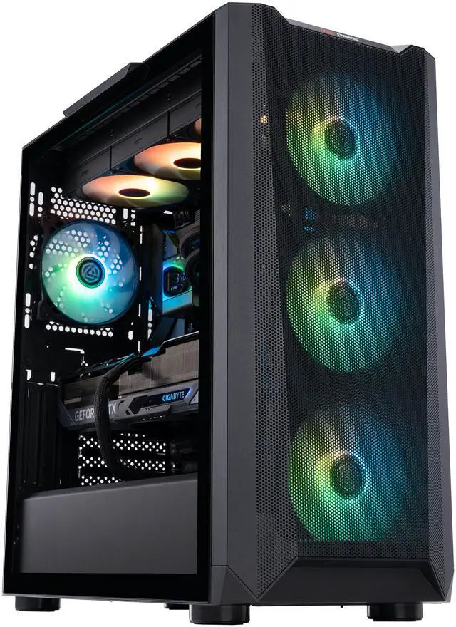 Alt view image 2 of 9 - ABS Eurus Aqua Gaming PC - Windows 11 Home - Intel Core Ultra 9-285K - GeForce RTX 5080 - DLSS 4 - AI-Powered Performance - 32GB DDR5 6000 - 2TB M.2 NVMe SSD - EA285K5080