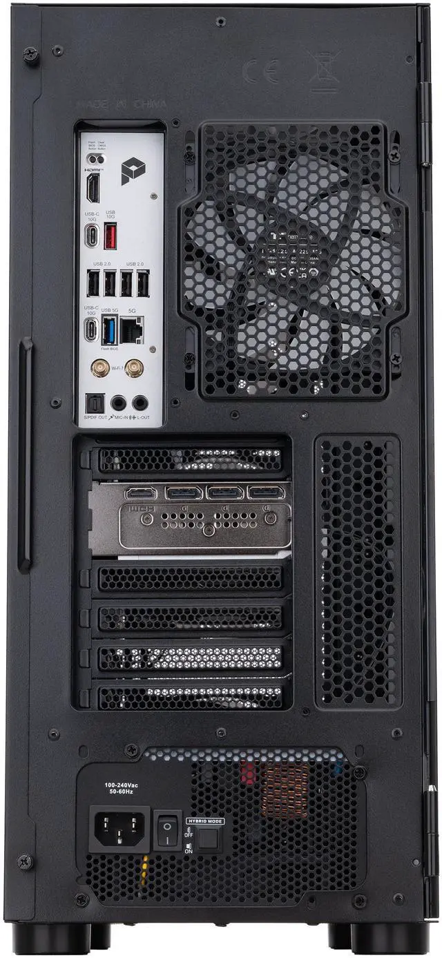 Alt view image 6 of 8 - ABS Stratos Ruby Gaming PC - Windows 11 Home - AMD Ryzen 7 9800X3D - GeForce RTX 5070 TI - DLSS 4 - AI-Powered Performance - 32GB DDR5 6000 - 2TB M.2 NVMe SSD - ER9800X3D5070TI