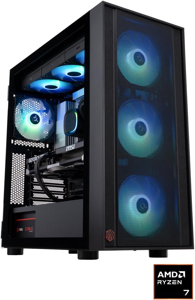 ABS Stratos Ruby Gaming PC - Windows 11 Home - AMD Ryzen 7 9800X3D - GeForce RTX 5070 TI - DLSS 4 - AI-Powered Performance - 32GB DDR5 6000 - 2TB M.2