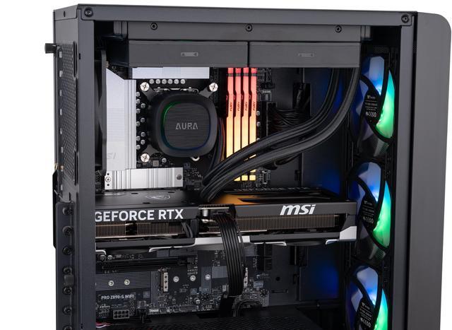 Alt view image 8 of 8 - ABS AI Training PC Powered by PHISON aiDAPTIV+ & Ubuntu, Intel Core Ultra 7 265KF - GeForce RTX 5070 TI - 64GB DDR5 6000 - 2TB M.2 NVMe SSD