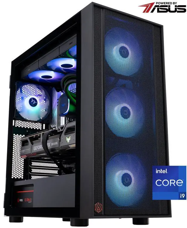 Main image of ABS Eurus Aqua Gaming PC Powered by Asus - Windows 11 Home - Intel Core i9-14900KF - GeForce RTX 5070 Ti - DLSS 4 - AI-Powered Performance - 32GB DDR5 5600 - 2TB M.2 NVMe SSD - EA14900KF5070TI