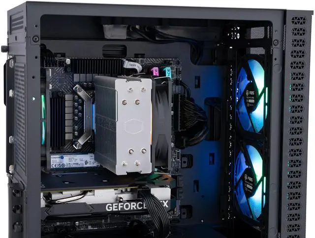 Alt view image 4 of 9 - ABS Cyclone Aqua Gaming PC - Windows 11 Home - Intel Core i7-14700F - GeForce RTX 4060 - DLSS 4 - AI-Powered Performance - 32GB DDR5 6000 - 2TB M.2 NVMe SSD - CA14700F40603