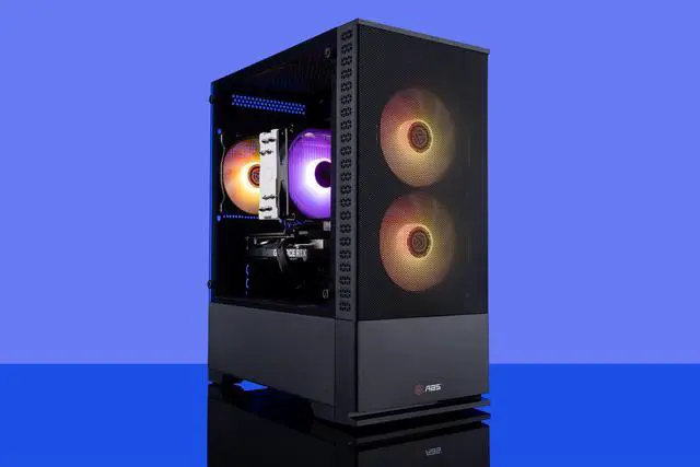Alt view image 5 of 9 - ABS Cyclone Aqua Gaming PC - Windows 11 Home - Intel Core i7-14700F - GeForce RTX 4060 - DLSS 4 - AI-Powered Performance - 32GB DDR5 6000 - 2TB M.2 NVMe SSD - CA14700F40603